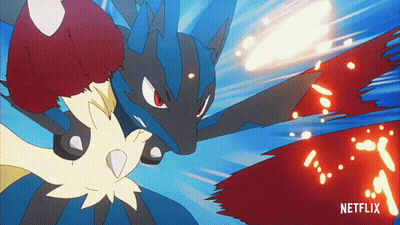 A Cartoon Of A Pokemon With A Netflix Logo On The Bottom GIF