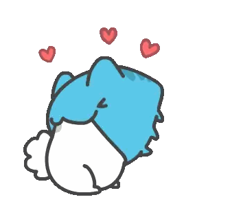 A Cartoon Of A Rabbit And A Cat With Their Mouth Open Sticker