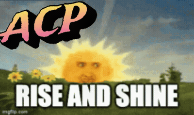 A Cartoon Of A Sun With The Words Rise And Shine Below It GIF