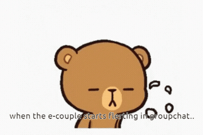 A Cartoon Of A Teddy Bear With Flames Coming Out Of It 'S Head GIF