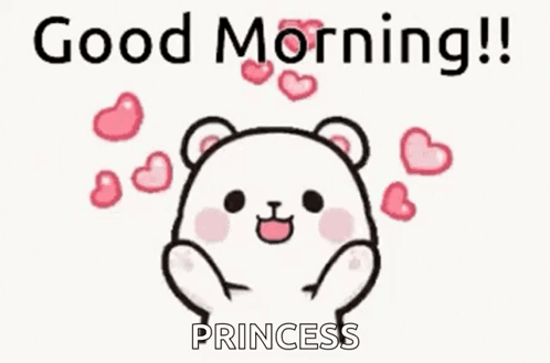 A Cartoon Of A Teddy Bear With Hearts Coming Out Of Its Eyes . GIF