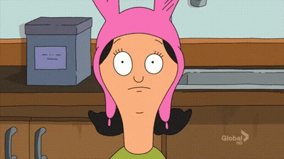 A Cartoon Of A Woman Wearing A Pink Hat That Says Global Hd GIF