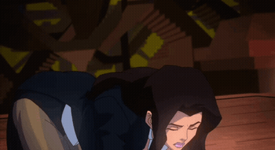 A Cartoon Of A Woman With A Bow Tie GIF