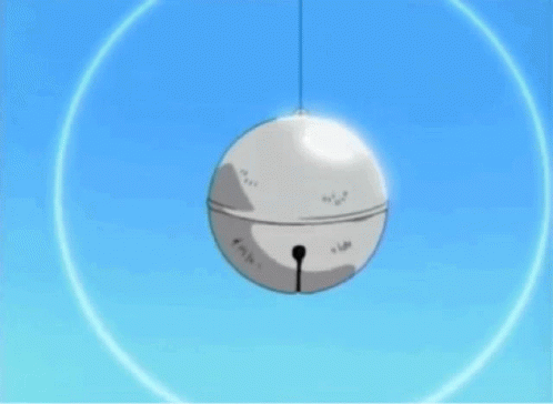A Cartoon Of An Ear With The Words " This Vibration From The Sound Of This Special Bell " Written Below It GIF