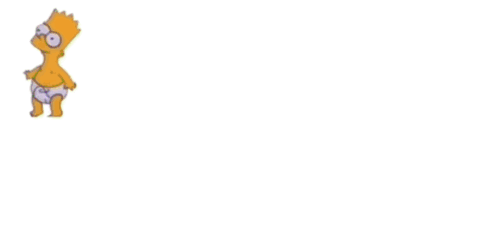 A Cartoon Of Bart Simpson With Green Check Marks GIF