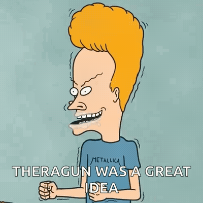 A Cartoon Of Beavis From Beavis And Butthead With Metallica On His Shirt GIF