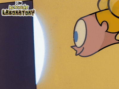 A Cartoon Of Dexter 'S Laboratory Is Shown GIF
