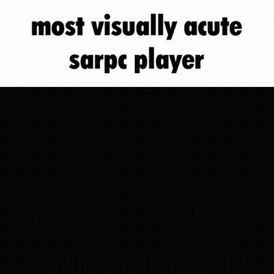 A Cartoon Of Dora And A Monkey Saying Most Visually Acute Sarpc Player Where 'S The Ocean ? GIF
