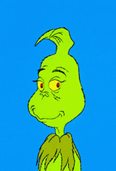 A Cartoon Of Grinch With A Very Angry Face GIF