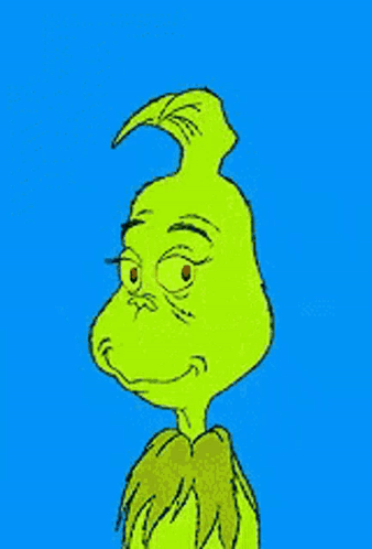 A Cartoon Of Grinch With A Very Angry Face GIF