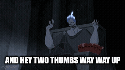 A Cartoon Of Hades Giving A Thumbs Up GIF