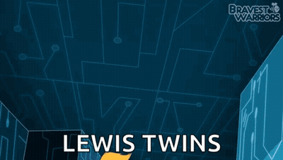 A Cartoon Of Lewis Twins From Bravest Warriors Is Shown GIF