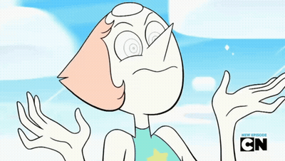 A Cartoon Of Pearl From Steven Universe Is Shown In A New Episode GIF