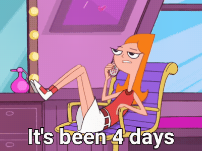 A Cartoon Of Perry The Platypus Talking On A Cell Phone GIF