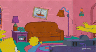 A Cartoon Of Rick And Morty Flying In A Space Ship GIF