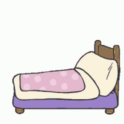 A Cartoon Of Snoopy Laying In Bed With A Pink Blanket GIF