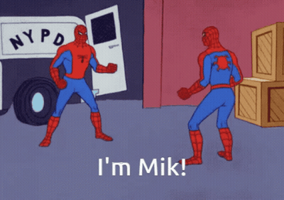 A Cartoon Of Spider-Man Standing In Front Of A Nypd Truck GIF