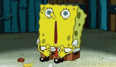 A Cartoon Of Spongebob Giving A Thumbs Up Sign GIF