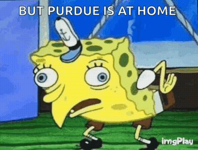 A Cartoon Of Spongebob Squarepants Is Walking On A Grassy Field . GIF
