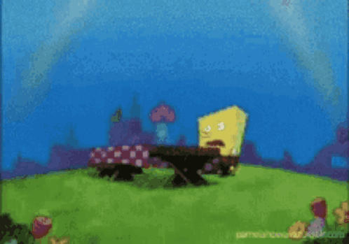 A Cartoon Of Spongebob With The Words I Need It GIF