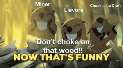 A Cartoon Of Three Beavers With The Words Now That 'S Funny Below Them GIF
