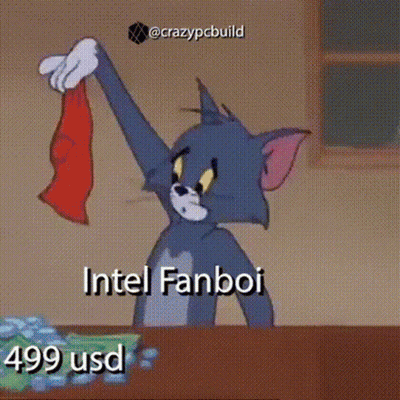A Cartoon Of Tom And Jerry Holding A Red Towel In Their Hands . GIF