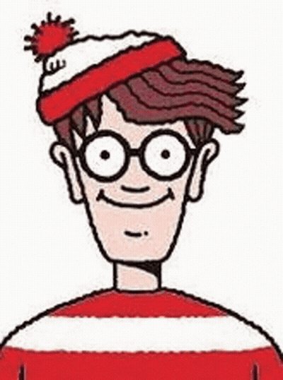 A Cartoon Of Where The Wild Things Are Wearing A Hat And Glasses And Smiling . GIF