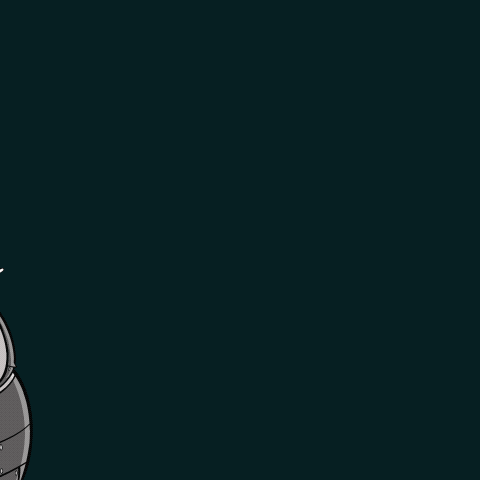 A Cartoon Owl Says Owl Be Back On A Black Background GIF