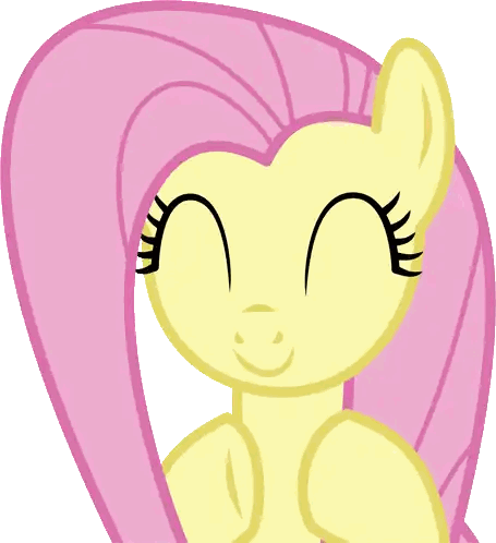 A Cartoon Pony With A Pink Mane And Tail Is Smiling Sticker