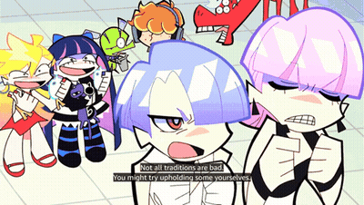 A Cartoon Says Not All Traditions Are Bad You Might Try Upholding Some Yourselfs GIF