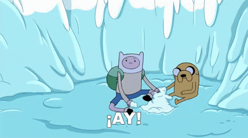 A Cartoon Scene With The Words Por Que No Tratas De Ser Amable Below It GIF