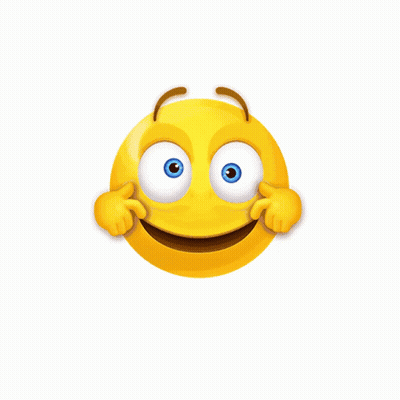 A Cartoon Smiley Face Sticking Out Its Tongue GIF