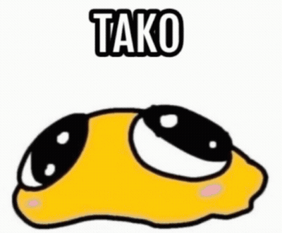 A Cartoon Smiley Face With Black Eyes And The Name Luka Written Below It . GIF