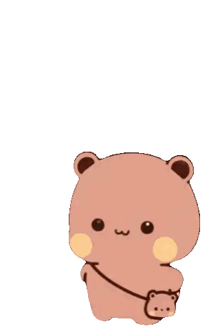 A Cartoon Teddy Bear With Fireworks Painted On Its Face Sticker