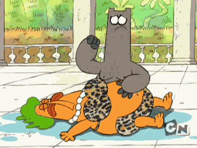 A Cartoon With A Cn Logo On The Bottom Left GIF