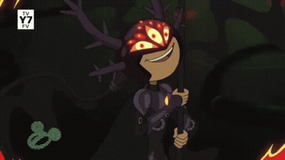 A Cartoon With A Disney Logo On The Bottom Left GIF