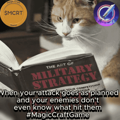 A Cat Reads The Art Of Military Strategy GIF