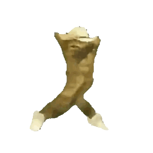 A Cat Wearing A Cowboy Hat And White Socks Dancing Sticker