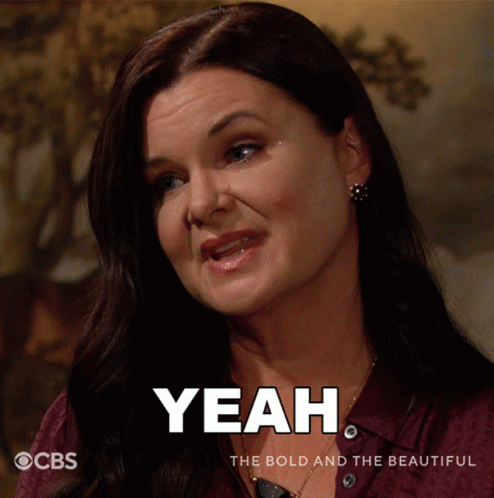 A Cbs Ad For The Bold And The Beautiful Features A Woman GIF