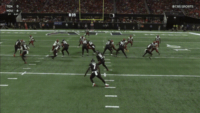 A Cbs Sports Broadcast Of A Football Game GIF