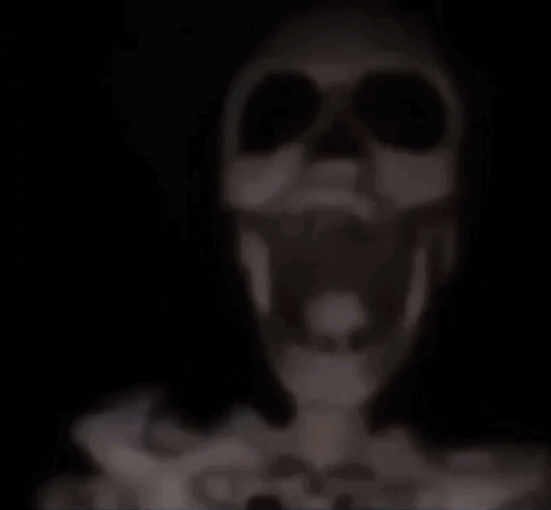 A Ceiling Fan Is Hanging From The Ceiling In A Room . GIF
