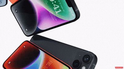 A Cell Phone With The Time Of 9:41 On The Screen GIF
