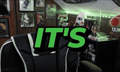 A Chair With The Words It 'S Written On It GIF