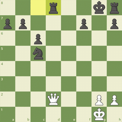 A Chess Board With A Horse And A Crown In The Center GIF