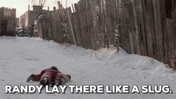 A Christmas Story Randy Lay Like A Slug GIF