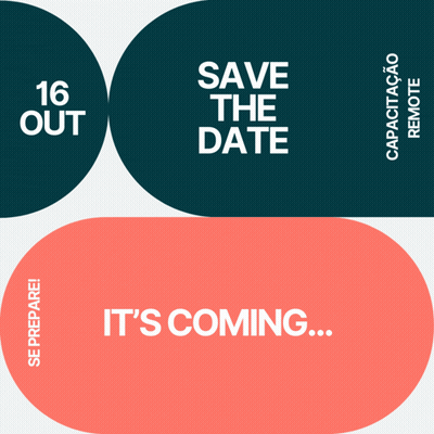 A Circle That Says " Save The Date " On It GIF