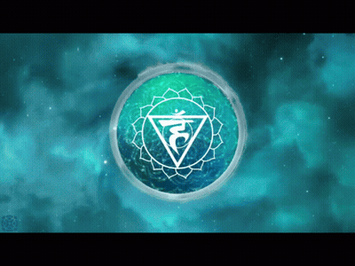 A Circle With A Triangle In The Middle And The Letter H On It GIF
