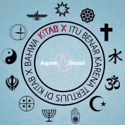 A Circle With Religious Symbols In It With Agam Jinasi Written In The Center GIF