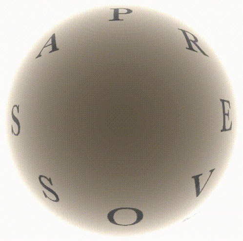 A Circle With The Letters A P R S E And V Written Around It GIF