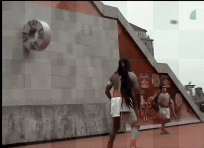 A Clock Hanging On A Wall Shows The Time As 9:45 GIF